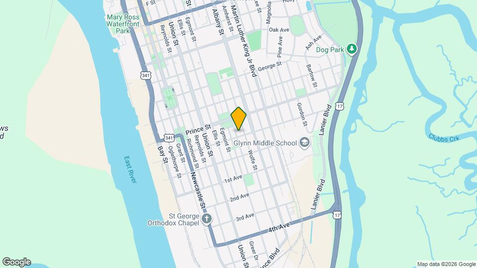 1103 Albemarle St Map and Location Details