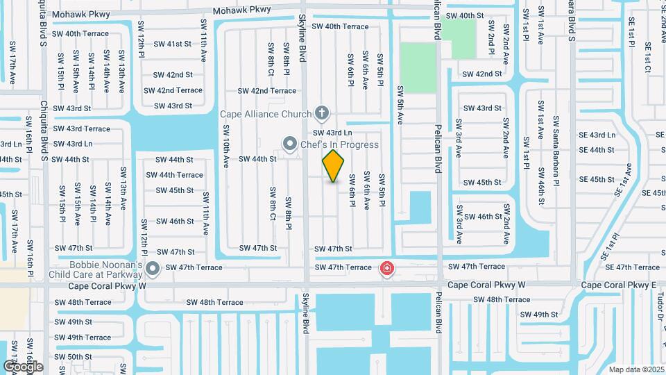 4510 SW 7th Ave Map and Location Details
