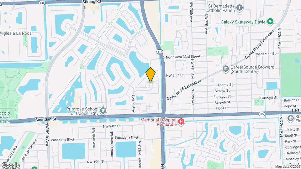 2911 Cascada Isles Way Map and Location Details