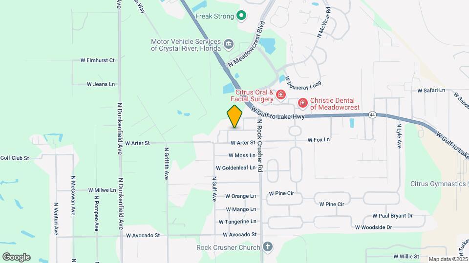 6396 W Flanders Ln Map and Location Details