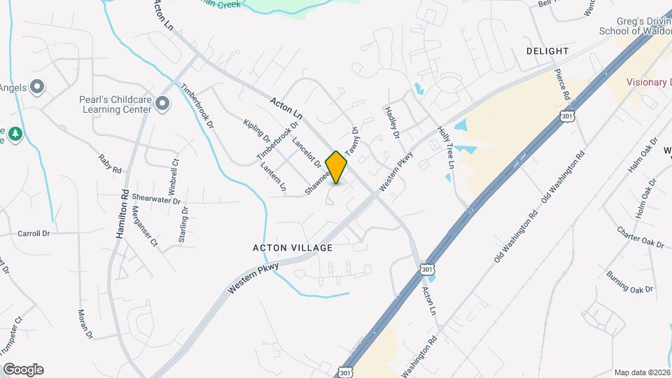 2502 Regal Pl Map and Location Details