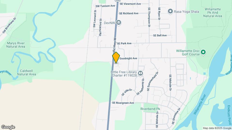 127 SE Partridge Pl Map and Location Details