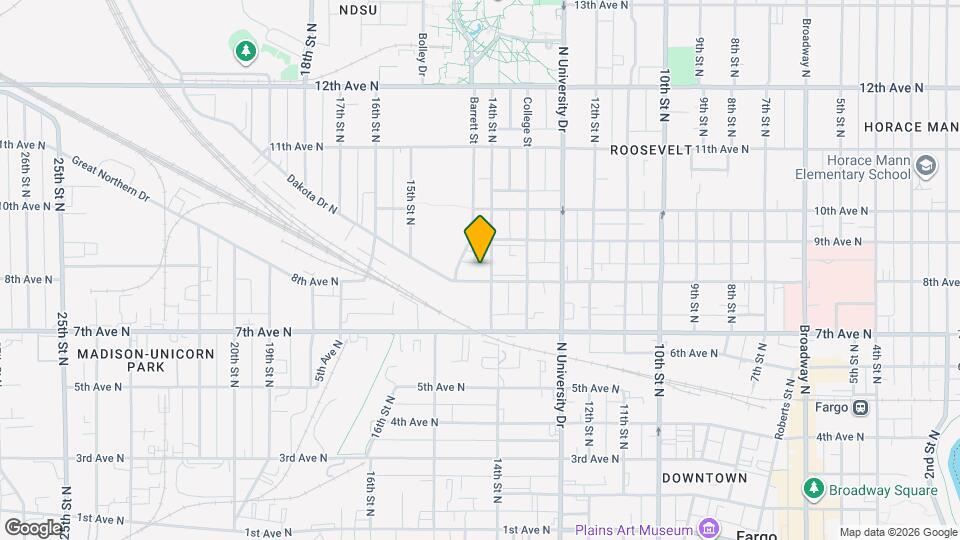 1405 8th Ave N Map and Location Details