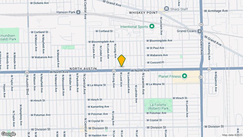 5334 W North Ave Map and Location Details