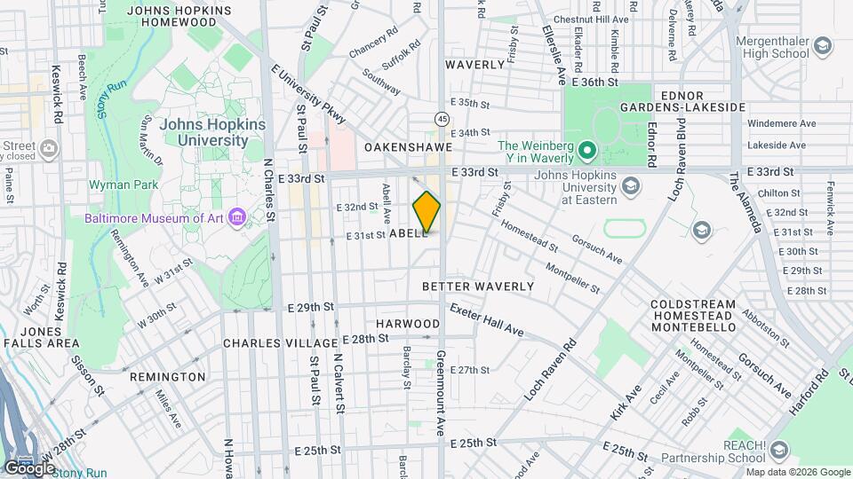 417 E 31st St Map and Location Details