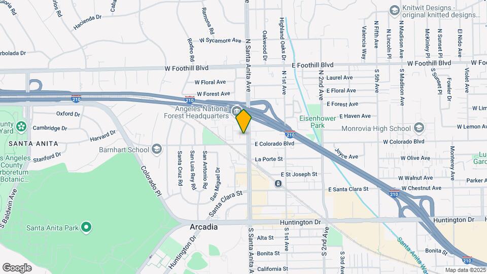 513-521 Santa Anita Ave Map and Location Details