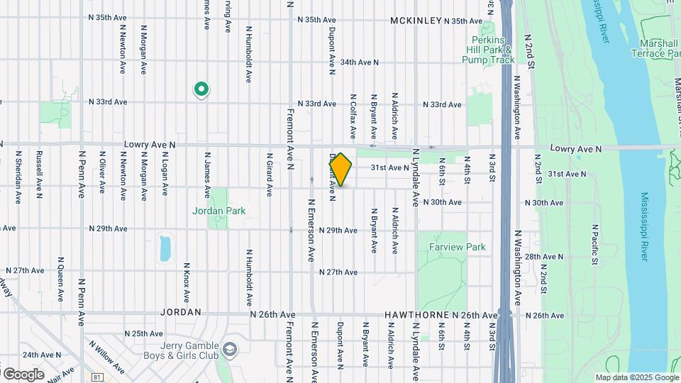 1015 N 30th Ave Map and Location Details