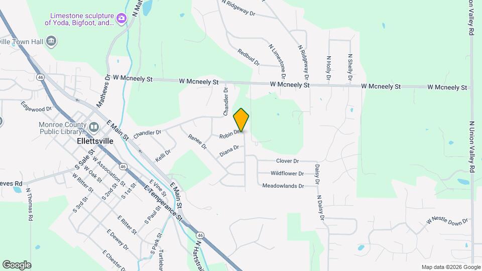 635 Robin Dr Map and Location Details