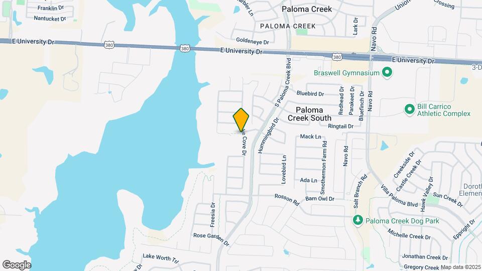 612 Lake Cove Dr Map and Location Details