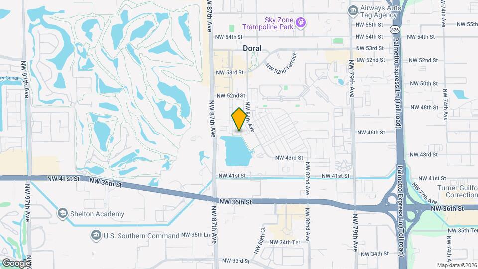 4716 NW 84th Ct Map and Location Details