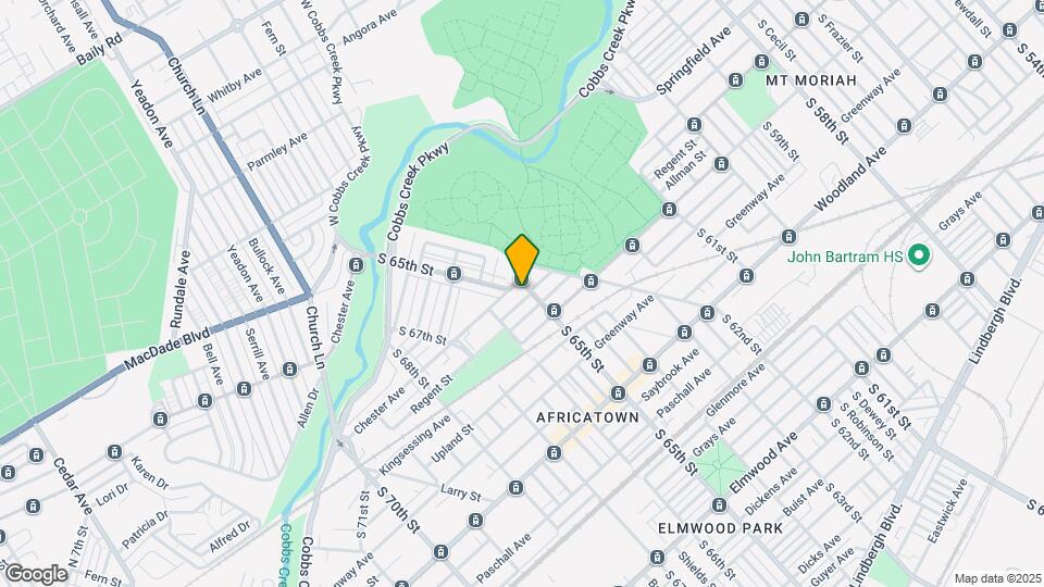 1910 S 65th St Map and Location Details