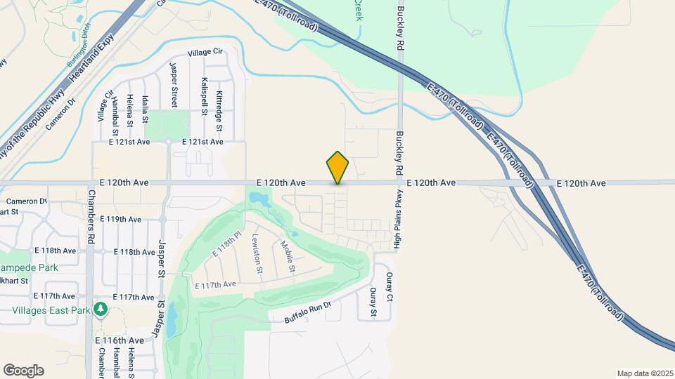 16571 E 119th Way Map and Location Details