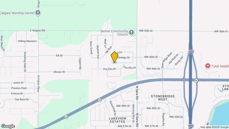 1316 Chimney Hill Rd Map and Location Details