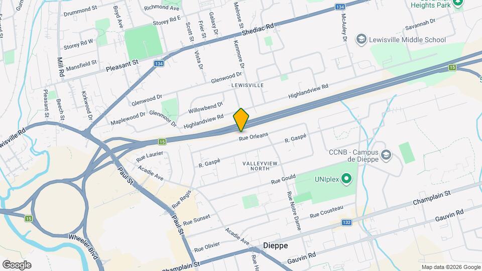 185 Rue Orleans Map and Location Details