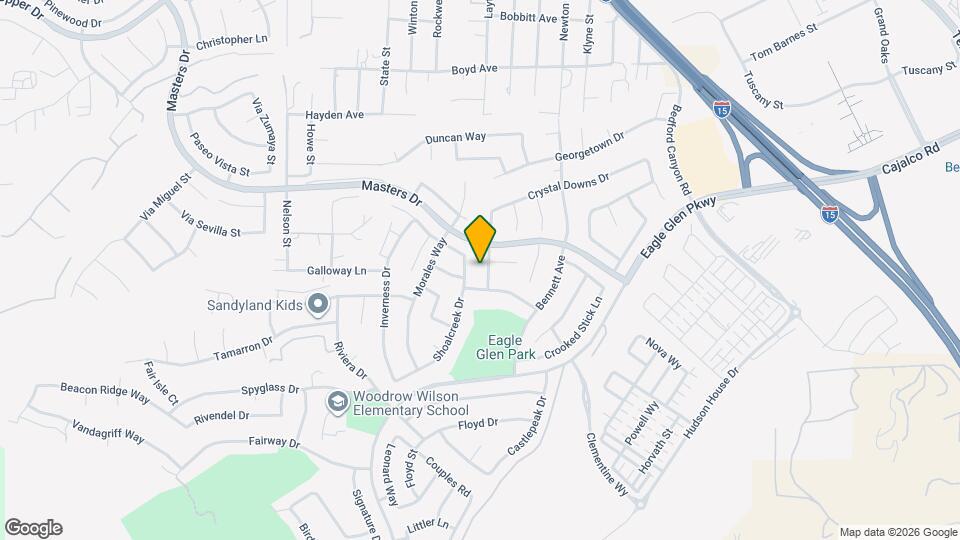 4130 Prairie Dunes Dr Map and Location Details