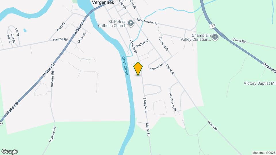 172 S Maple St Map and Location Details