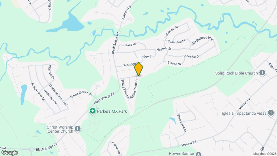 5503 Rising Ridge Dr Map and Location Details