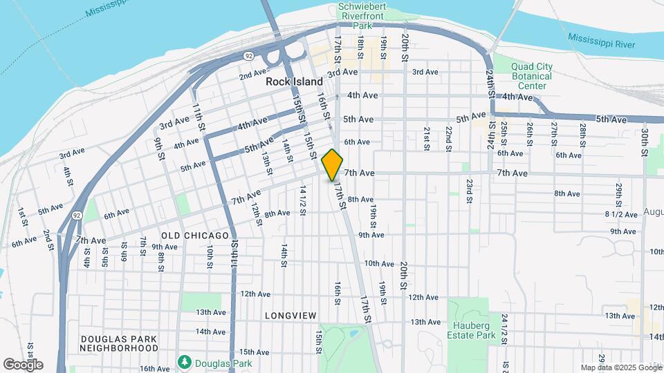 728 17th St Map and Location Details