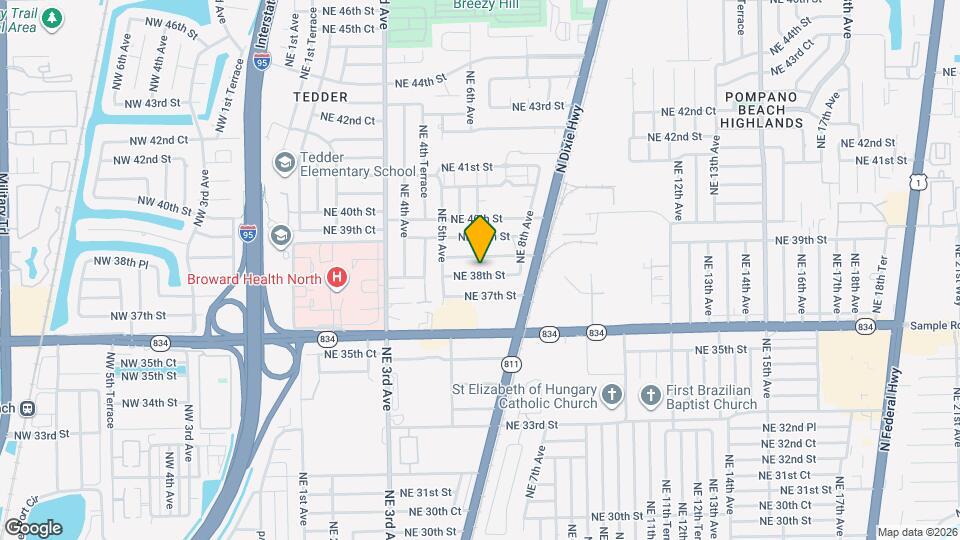 561 NE 38th St Map and Location Details