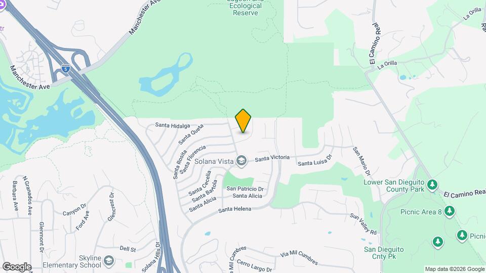 1012 Santa Florencia Map and Location Details