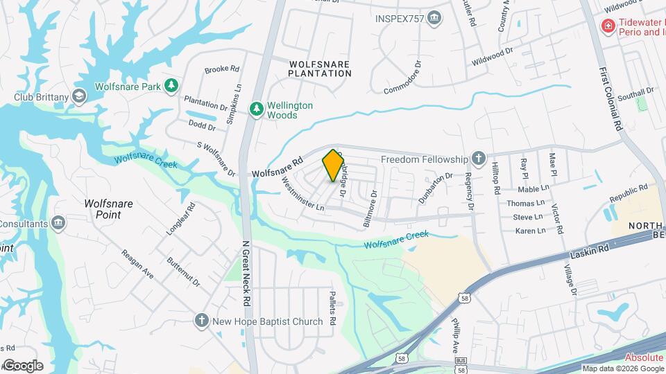 2240 Chadwick Dr Map and Location Details