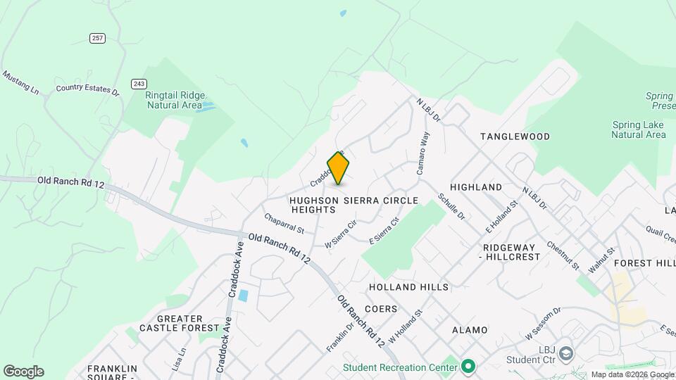 3729 Hillside Cir Map and Location Details