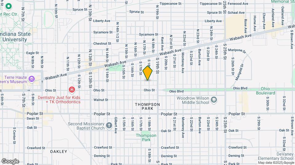 103 S 18th St Map and Location Details