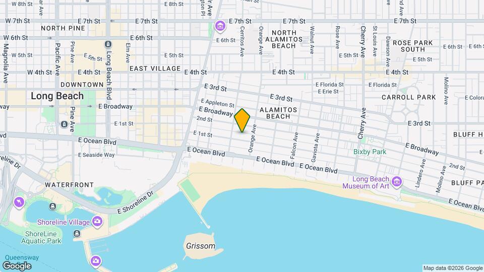 1137 E 1st St Map and Location Details