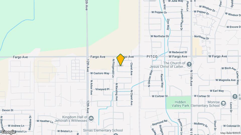 1407 W Burgundy Ct Map and Location Details