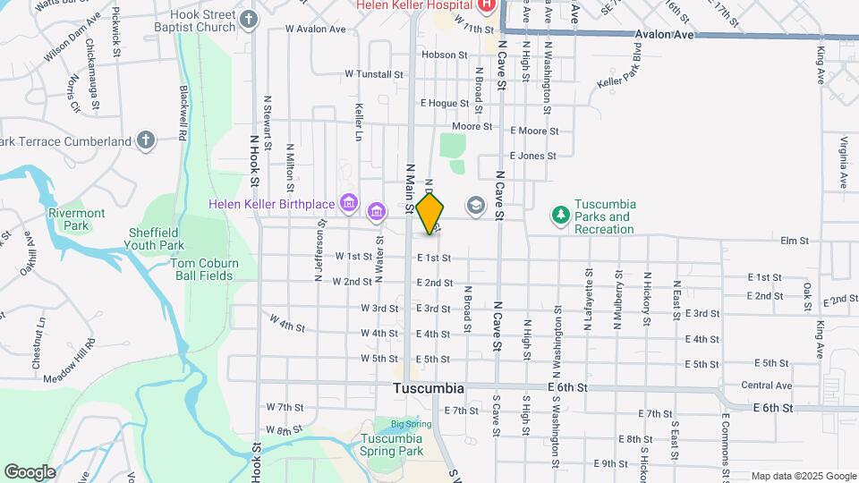 505 N Dickson St Map and Location Details