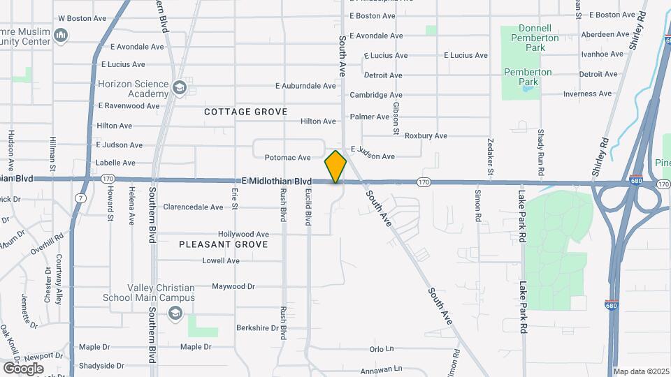 369 E Midlothian Blvd Map and Location Details