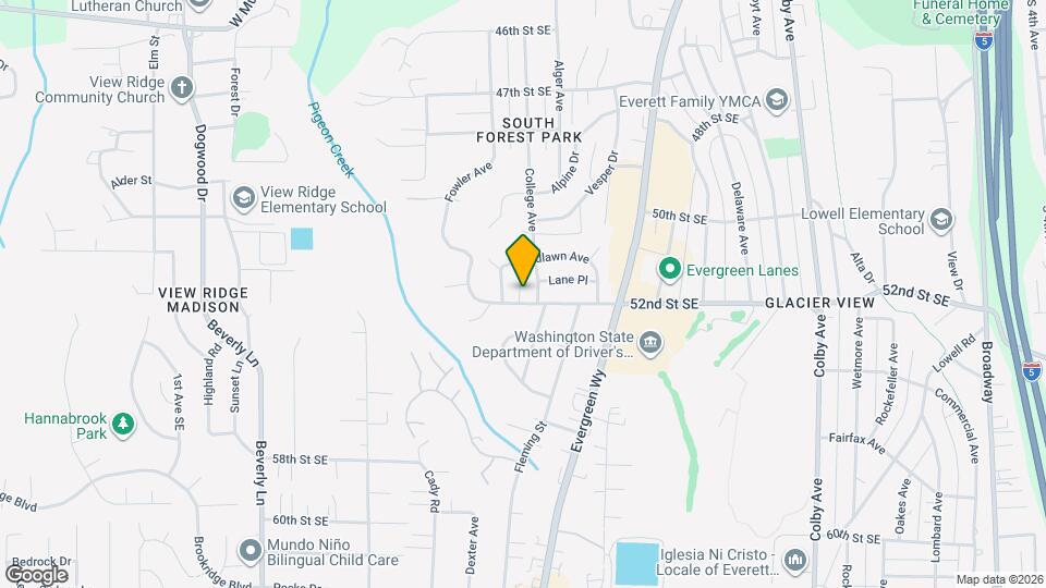 913 52nd St SE Map and Location Details