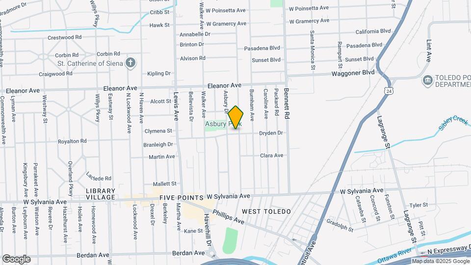 4301 Vermaas Ave Map and Location Details