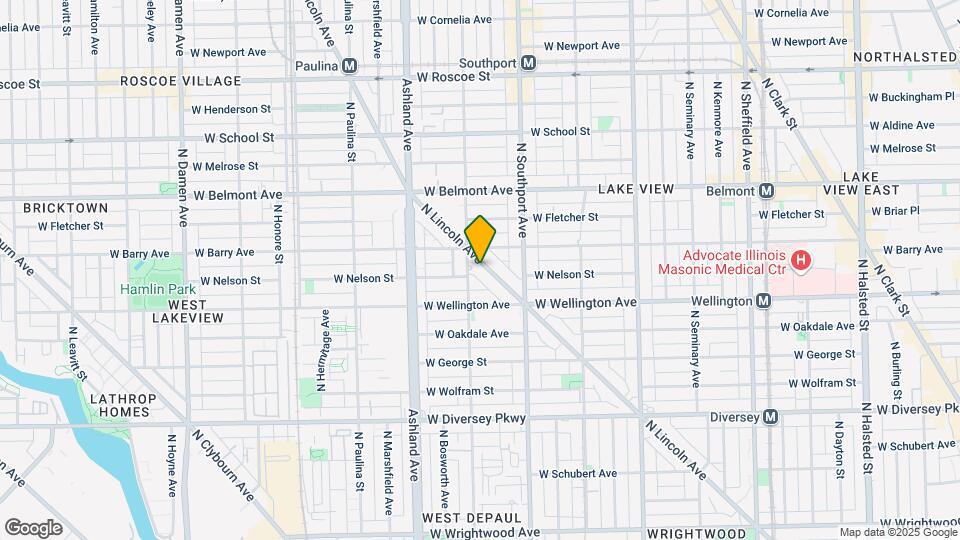 3052 N Lincoln Ave Mapa y Detalles de la Ubicación