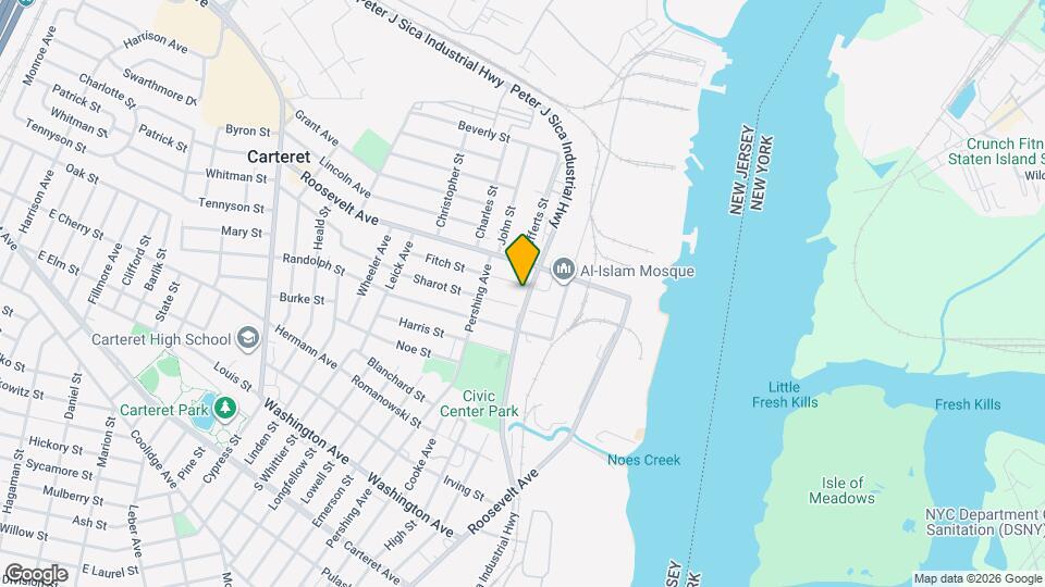 15 Fitch St Map and Location Details