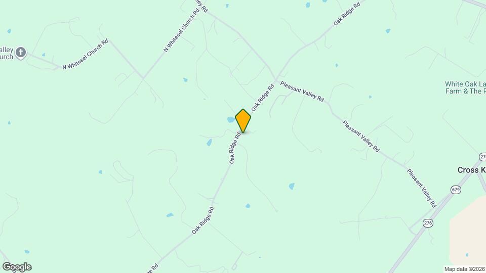 3205 Oak Ridge Rd Map and Location Details