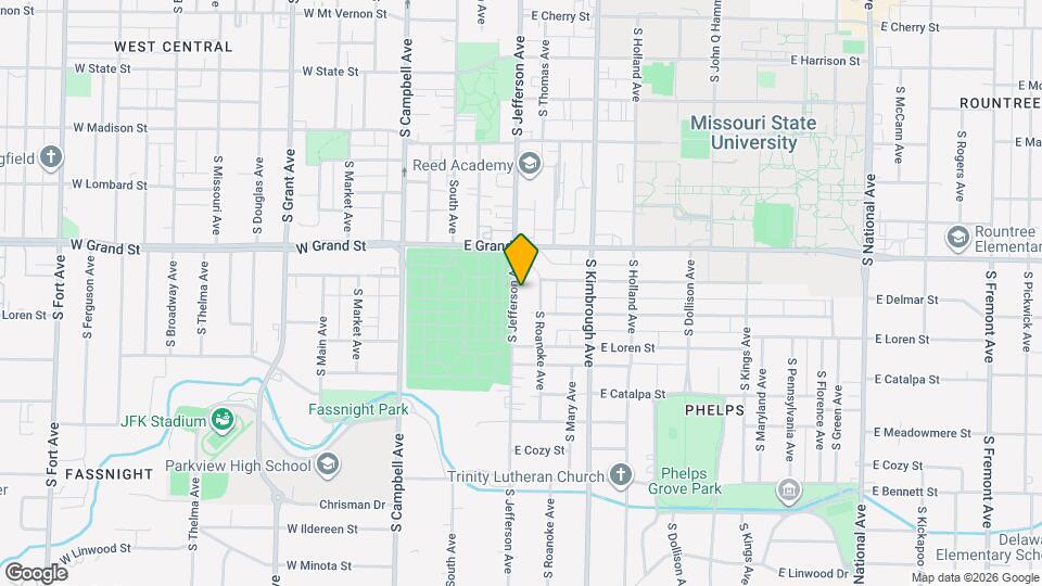 1048 S Jefferson Ave Map and Location Details