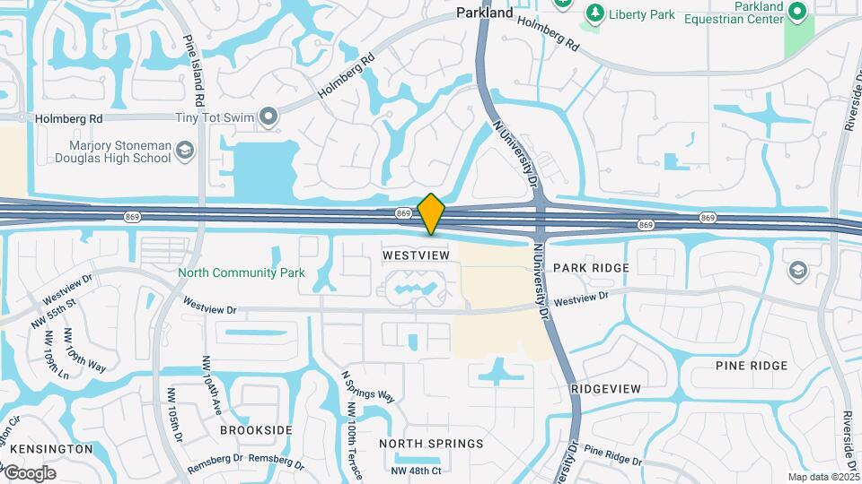 9851 NW 57th Manor Map and Location Details