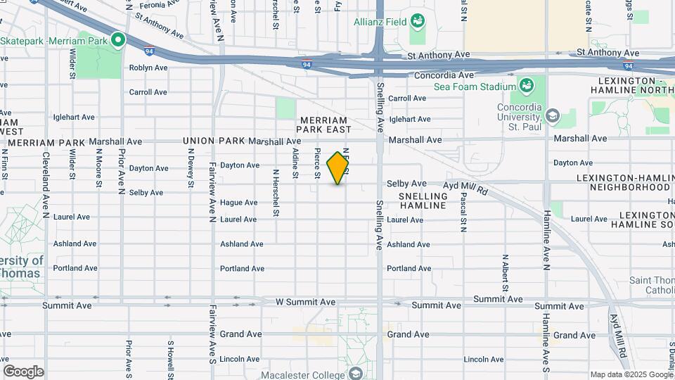 1636 Selby Ave Map and Location Details