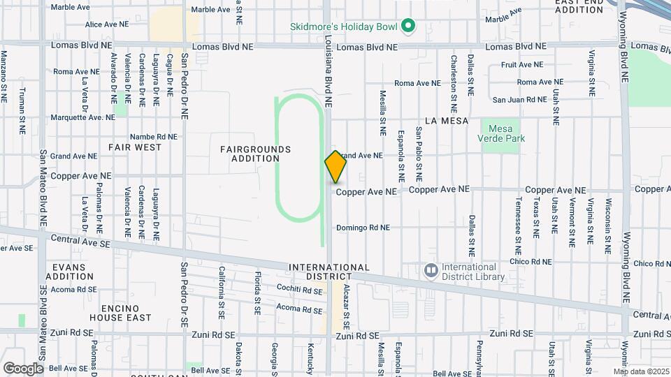 300 Louisiana Blvd NE Mapa y Detalles de la Ubicación