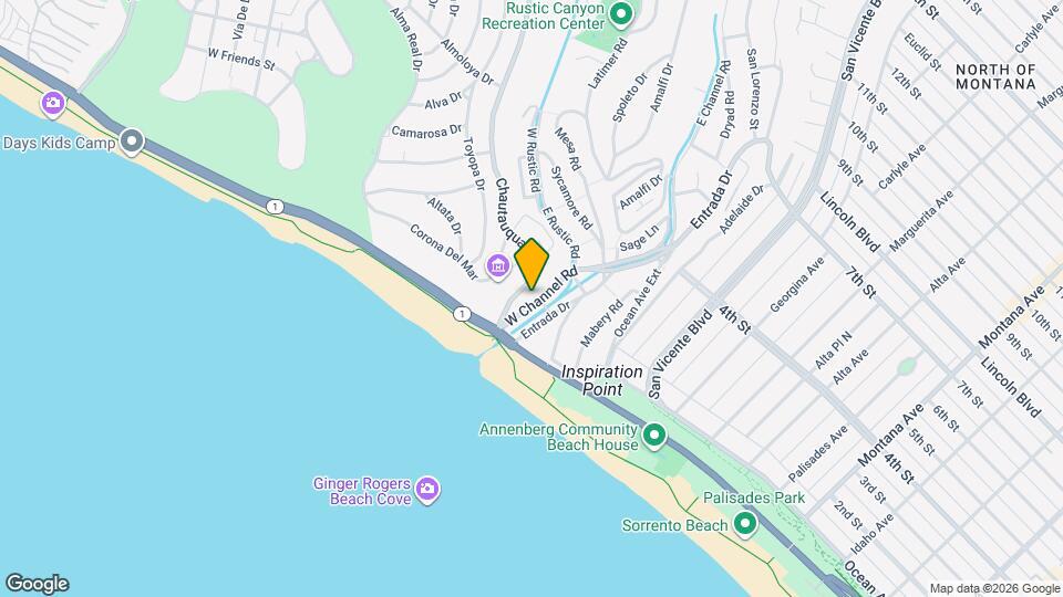 161 W Channel Rd Mapa y Detalles de la Ubicación