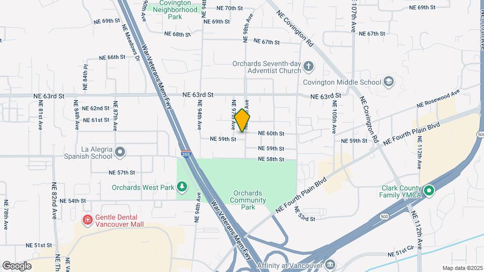 5914 NE 98th Ave Map and Location Details