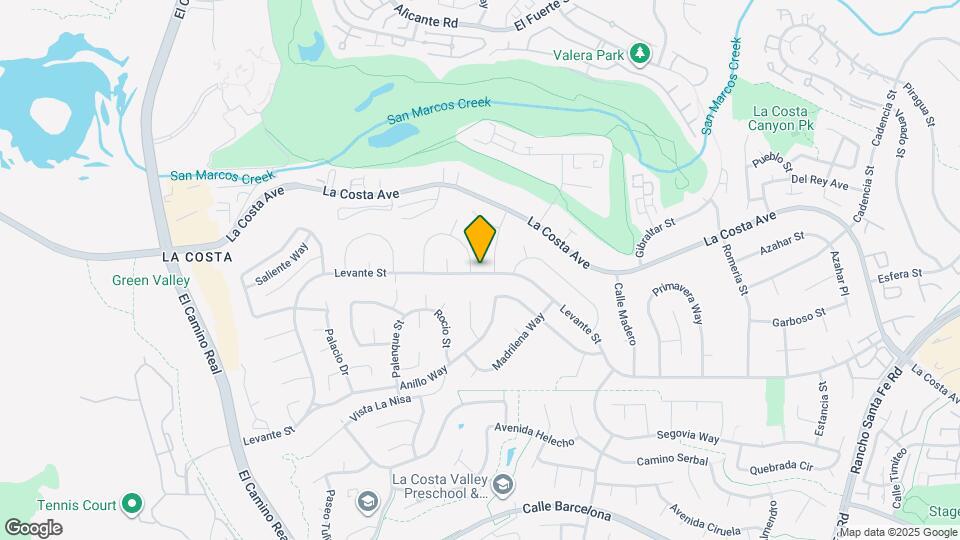 2506 Levante St Map and Location Details