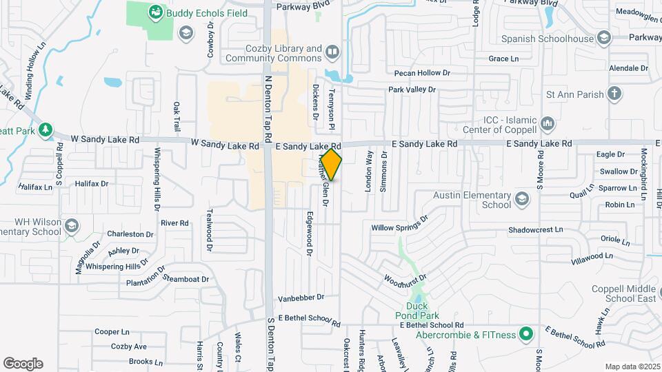 136 Heather Glen Dr Map and Location Details