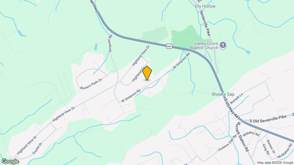 8848 W Simpson Rd Map and Location Details
