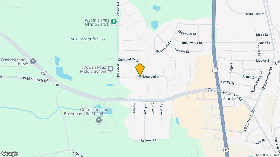 126 Amberwood Ln Map and Location Details