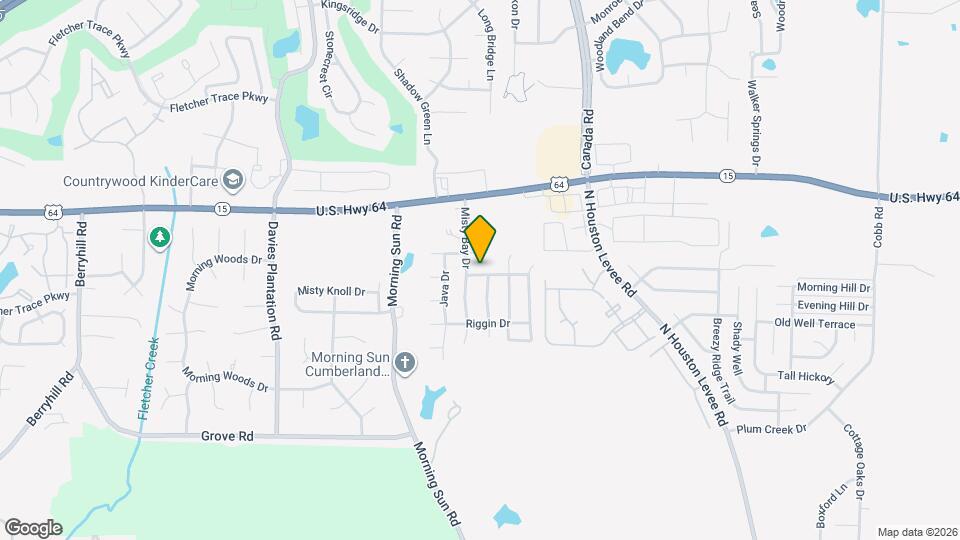 9762 Misty Pine Dr Mapa y Detalles de la Ubicación