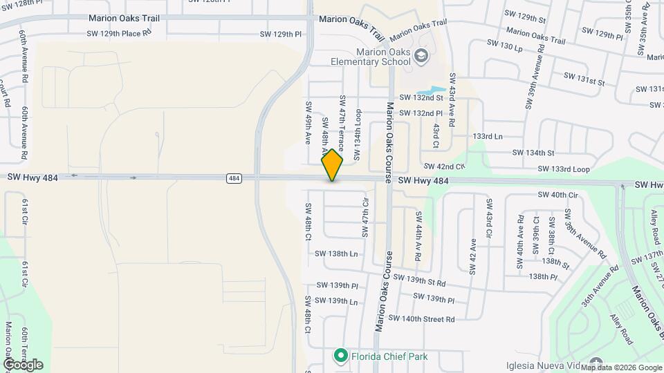 13537 SW 47th Cir Map and Location Details