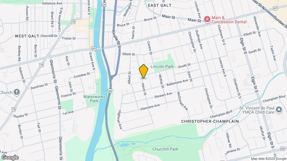 63 Henry St Map and Location Details