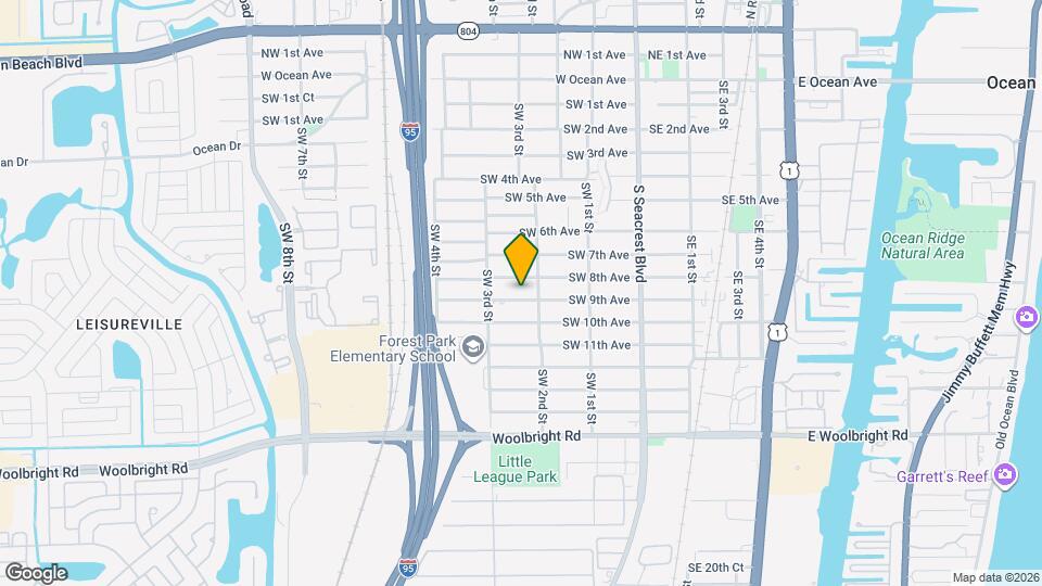 319 SW 9th Ave Map and Location Details